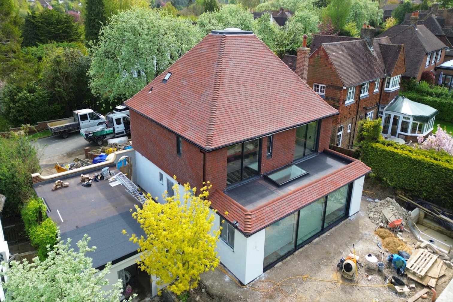 DGH Building Services Extension and full renovation in Epsom, Surrey